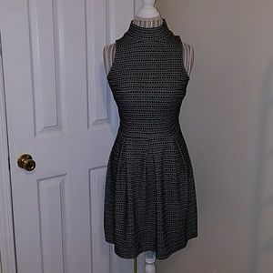 Black and white dress